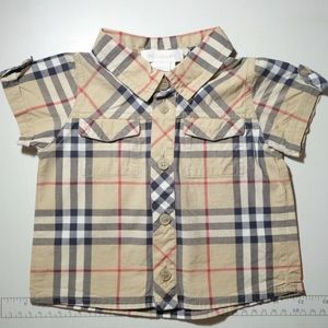 Burberry shirt kids